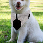 White Angel Wings Print Over The Collar Dog Bandana