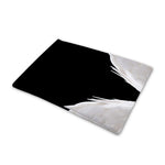 White Angel Wings Print Pet Cooling Mat Cover