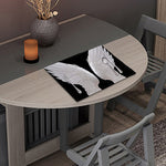 White Angel Wings Print Placemat