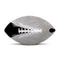 White Angel Wings Print Rugby Ball