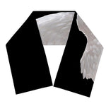 White Angel Wings Print Scarf