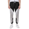 White Angel Wings Print Joggers