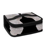 White Angel Wings Print Small Lunch Bag