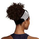 White Angel Wings Print Sports Headband