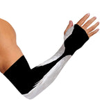 White Angel Wings Print Sun Protection Arm Sleeves