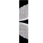 White Angel Wings Print Table Runner