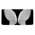 White Angel Wings Print Towel
