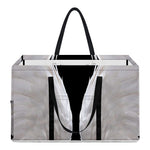 White Angel Wings Print Utility Tote Bag