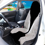 White Angel Wings Print Waterproof Car Seat Cover