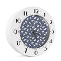 White Baby Polar Bear Pattern Print Alarm Clock