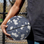 White Baby Polar Bear Pattern Print Basketball