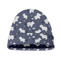 White Baby Polar Bear Pattern Print Beanie
