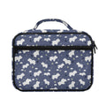White Baby Polar Bear Pattern Print Briefcase Bible Bag