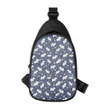 White Baby Polar Bear Pattern Print Sling Bag