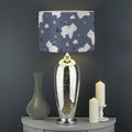 White Baby Polar Bear Pattern Print Drum Lamp Shade