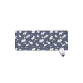 White Baby Polar Bear Pattern Print Extended Mouse Pad