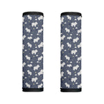 White Baby Polar Bear Pattern Print Handle Covers