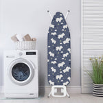 White Baby Polar Bear Pattern Print Ironing Board Cover