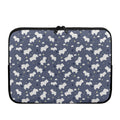 White Baby Polar Bear Pattern Print Laptop Sleeve