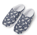 White Baby Polar Bear Pattern Print Mesh Casual Shoes