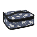 White Baby Polar Bear Pattern Print Small Lunch Bag