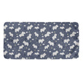 White Baby Polar Bear Pattern Print Towel
