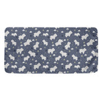 White Baby Polar Bear Pattern Print Towel