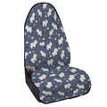 White Baby Polar Bear Pattern Print Waterproof Car Seat Cover