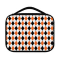 White Black And Orange Harlequin Print Classic Bible Case