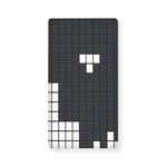 White Brick Puzzle Video Game Print Baby Crib Sheet