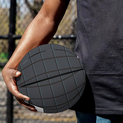 White Brick Puzzle Video Game Print Basketball