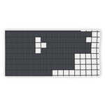 White Brick Puzzle Video Game Print Beach Towel