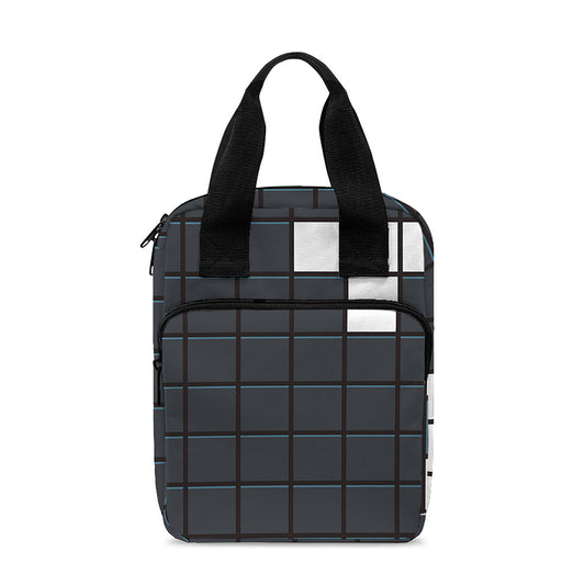 White Brick Puzzle Video Game Print Bible Tote Bag