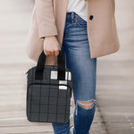 White Brick Puzzle Video Game Print Bible Tote Bag