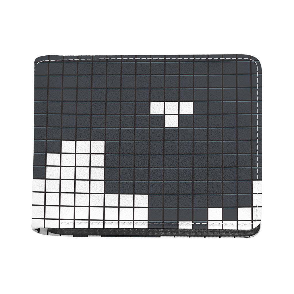 White Brick Puzzle Video Game Print Bifold Wallet