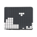 White Brick Puzzle Video Game Print Bifold Wallet