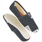 White Brick Puzzle Video Game Print Casual Shoes