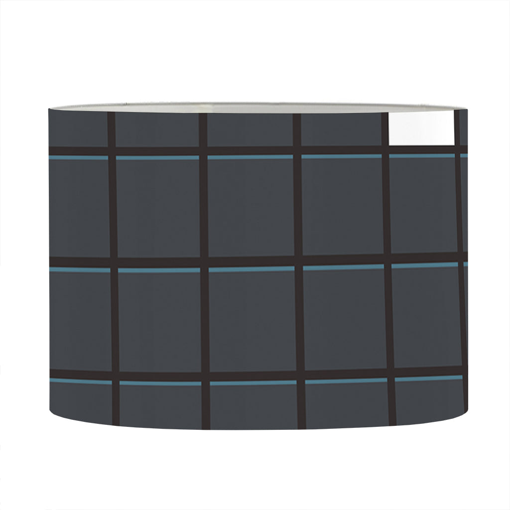 White Brick Puzzle Video Game Print Drum Lamp Shade