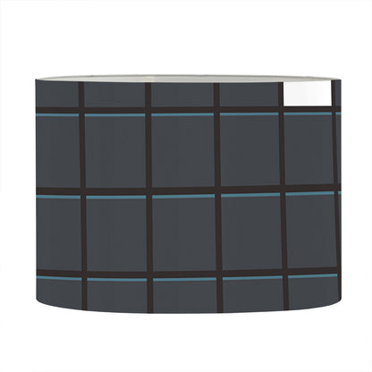 White Brick Puzzle Video Game Print Drum Lamp Shade