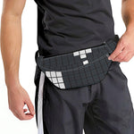 White Brick Puzzle Video Game Print Fanny Pack