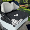 White Brick Puzzle Video Game Print Golf Cart Seat Cover