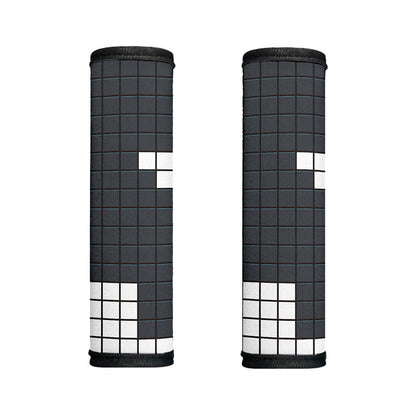 White Brick Puzzle Video Game Print Handle Covers