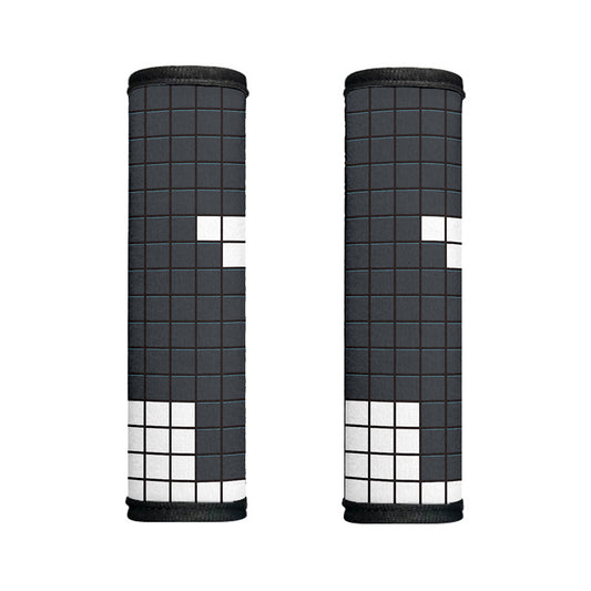 White Brick Puzzle Video Game Print Handle Covers