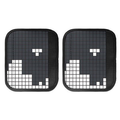 White Brick Puzzle Video Game Print Handle Covers