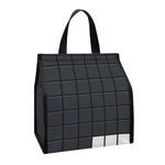 White Brick Puzzle Video Game Print Insulated Lunch Tote