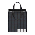White Brick Puzzle Video Game Print Insulated Lunch Tote