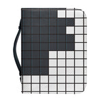 White Brick Puzzle Video Game Print Leather Bible Cover