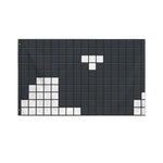White Brick Puzzle Video Game Print Polyester Flag