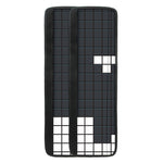 White Brick Puzzle Video Game Print Refrigerator Handle Covers