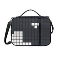 White Brick Puzzle Video Game Print Shoulder Strap Bible Bag